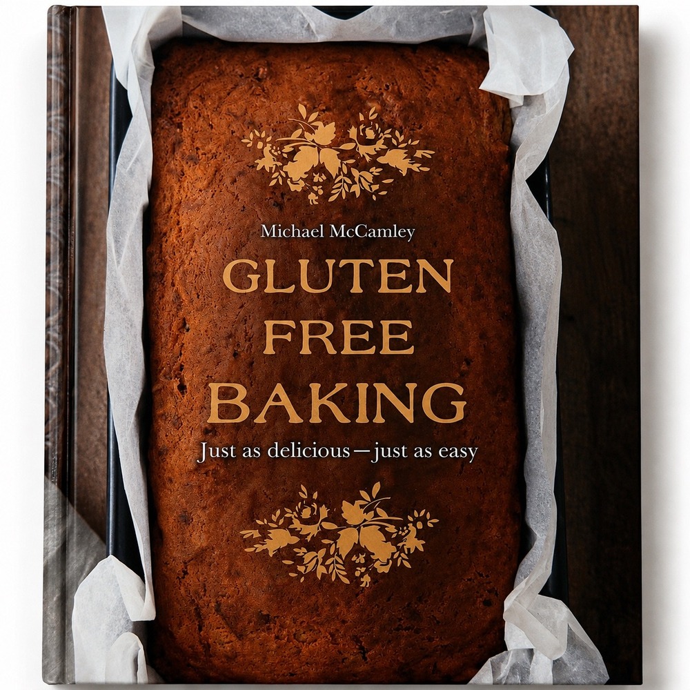 Gluten Free Baking Cookbook Michael McCamley Love Food Hardback Recipes